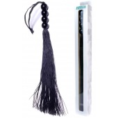 Черная силиконовая плеть - 37 см. - Boys of Toys - купить с доставкой в Прокопьевске