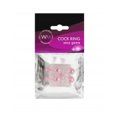 Прозрачная насадка на пенис с цветными шариками - Erowoman-Eroman - в Прокопьевске купить с доставкой