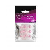 Прозрачная сквозная насадка на пенис с цветными шариками - Erowoman-Eroman - в Прокопьевске купить с доставкой