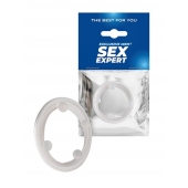 Эрекционное кольцо с 4 стимулирующими шариками - Sex Expert - в Прокопьевске купить с доставкой