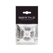 Эластичное эрекционное кольцо с черными «ресничками» - Sextaz - в Прокопьевске купить с доставкой