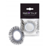 Круглое эрекционное кольцо с длинными «ресничками» - Sextaz - в Прокопьевске купить с доставкой