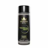 Массажное масло c ароматом тропических фруктов Massage Oil - 100 мл. - HOT - купить с доставкой в Прокопьевске