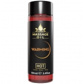 Массажное масло с согревающим эффектом Massage Oil Warming - 100 мл. - HOT - купить с доставкой в Прокопьевске