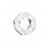 Прозрачное эрекционное кольцо в форме гайки - Sex Expert - в Прокопьевске купить с доставкой