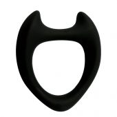 Черное эрекционное кольцо с рожками Wooomy Toro M - Adrien Lastic - в Прокопьевске купить с доставкой