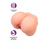 Реалистичный мастурбатор в форме попки с 2 любовными входами - No Name - в Прокопьевске купить с доставкой