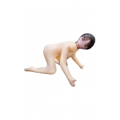 Телесная надувная секс-кукла в позиции догги-стайл - NMC - в Прокопьевске купить с доставкой