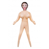Телесная надувная секс-кукла с пышным бюстом - NMC - в Прокопьевске купить с доставкой