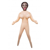 Телесная надувная секс-кукла с 3 любовными отверстиями - NMC - в Прокопьевске купить с доставкой