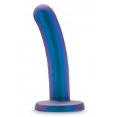 Синяя насадка с гладкой поверхностью Surrender 5.75 Inch Intermediate Pegging Dildo - 14,6 см. - Blush Novelties - купить с доставкой в Прокопьевске