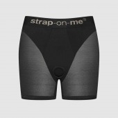 Трусики-шорты для фиксации насадок Strap-on-me Harness Lingerie Halo - size XL - Strap-on-me - купить с доставкой в Прокопьевске