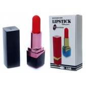 Черный мини-вибратор в форме помады - Boys of Toys