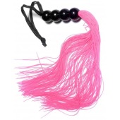 Розовая силиконовая плеть - 35,5 см. - Boys of Toys - купить с доставкой в Прокопьевске