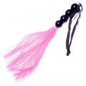 Розовая силиконовая плеть - 35,5 см. - Boys of Toys - купить с доставкой в Прокопьевске