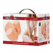 Телесный мастурбатор Liora с 2 любовными тоннелями - Baile - в Прокопьевске купить с доставкой