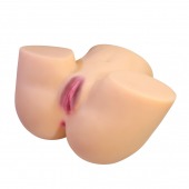 Телесный мастурбатор Liora с 2 любовными тоннелями - Baile - в Прокопьевске купить с доставкой