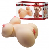 Телесный мастурбатор-торс Fiona - Baile - в Прокопьевске купить с доставкой