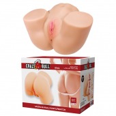 Телесный мастурбатор Olivia с 2 любовными отверстиями - Baile - в Прокопьевске купить с доставкой