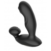 Черный вибромассажер простаты с вращающимся шариком - Secwell - в Прокопьевске купить с доставкой