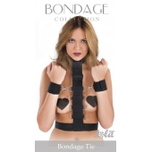 Фиксатор рук к груди увеличенного размера Bondage Collection Bondage Tie Plus Size - Lola Games - купить с доставкой в Прокопьевске