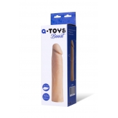 Реалистичная насадка с ярко выраженной головкой - 16,5 см. - A-toys - в Прокопьевске купить с доставкой