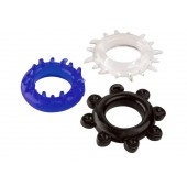 Набор из 3 разноцветных эрекционных колец - A-toys - в Прокопьевске купить с доставкой