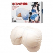 Мастурбатор-попка с двойной вибрацией и двумя входами - Baile - в Прокопьевске купить с доставкой