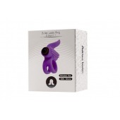 Эрекционное кольцо с подхватом мошонки и стимуляцией клитора Bullet Lastic Ring - Adrien Lastic - в Прокопьевске купить с доставкой