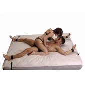 Бондаж для фиксации на кровати Frisky Bedroom Restraint Kit - XR Brands - купить с доставкой в Прокопьевске