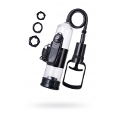 Вакуумная помпа A-toys с вибропулей и эрекционными кольцами - A-toys - в Прокопьевске купить с доставкой