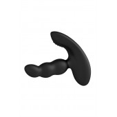 Черный силиконовый стимулятор простаты Levett Nitoc с пультом ДУ - Levett - в Прокопьевске купить с доставкой