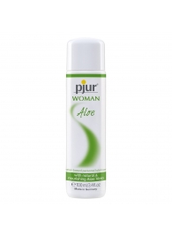 Лубрикант на водной основе pjur WOMAN Aloe - 100 мл. - Pjur - купить с доставкой в Прокопьевске