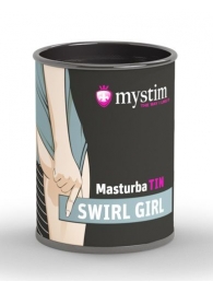 Компактный мастурбатор MasturbaTIN Swirl Girl - MyStim - в Прокопьевске купить с доставкой