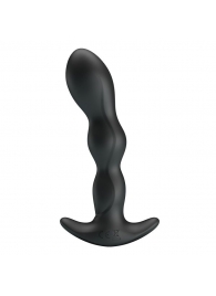 Черный анальный стимулятор простаты с вибрацией Special Anal Massager - 14,5 см. - Baile - в Прокопьевске купить с доставкой