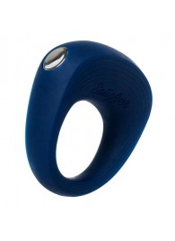 Синее эрекционное кольцо на пенис Satisfyer Ring 2 - Satisfyer - в Прокопьевске купить с доставкой