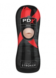 Мастурбатор-ротик Vibrating Oral Stroker - Pipedream - в Прокопьевске купить с доставкой