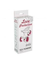 Пудра для игрушек Love Protection с ароматом вишни - 30 гр. - Lola Games - купить с доставкой в Прокопьевске