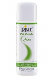 Лубрикант на водной основе pjur WOMAN Aloe - 30 мл. - Pjur - купить с доставкой в Прокопьевске