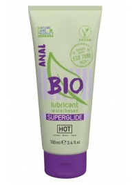 Интимный увлажняющий анальный гель BIO SuperGlide - 100 мл. - HOT - купить с доставкой в Прокопьевске