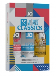 Подарочный набор лубрикантов Tri-Me Triple Pack Classics - System JO - купить с доставкой в Прокопьевске