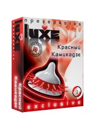 Презерватив LUXE  Exclusive   Красный Камикадзе  - 1 шт. - Luxe - купить с доставкой в Прокопьевске