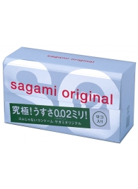 Ультратонкие презервативы Sagami Original - 12 шт. - Sagami - купить с доставкой в Прокопьевске