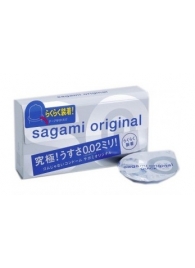 Ультратонкие презервативы Sagami Original QUICK - 6 шт. - Sagami - купить с доставкой в Прокопьевске