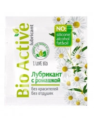 Пробник лубриканта на водной основе Bio Active - 3 гр. - Биоритм - купить с доставкой в Прокопьевске