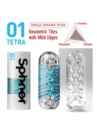 Мастурбатор SPINNER Tetra - Tenga - в Прокопьевске купить с доставкой