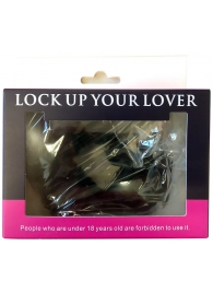 Черные меховые наручники Love с ключиками - Baile - купить с доставкой в Прокопьевске