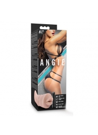 Телесный мастурбатор-ротик Angie - Blush Novelties - в Прокопьевске купить с доставкой