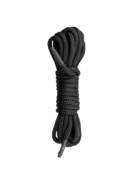 Черная веревка для бондажа Easytoys Bondage Rope - 5 м. - Easy toys - купить с доставкой в Прокопьевске