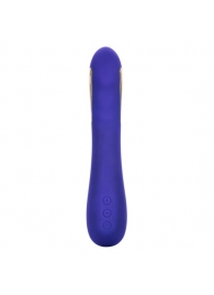 Фиолетовый вибратор с электростимуляцией Intimate E-Stimulator Petite Wand - 18,5 см. - California Exotic Novelties - купить с доставкой в Прокопьевске